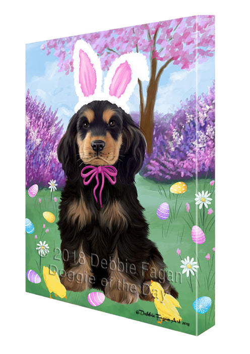 Easter Holiday Cocker Spaniel Dog Canvas Print Wall Art Décor CVS134549