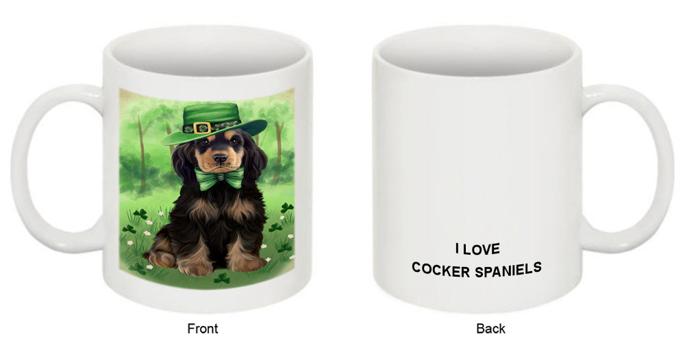 St. Patricks Day Irish Portrait Cocker Spaniel Dog Coffee Mug MUG52398