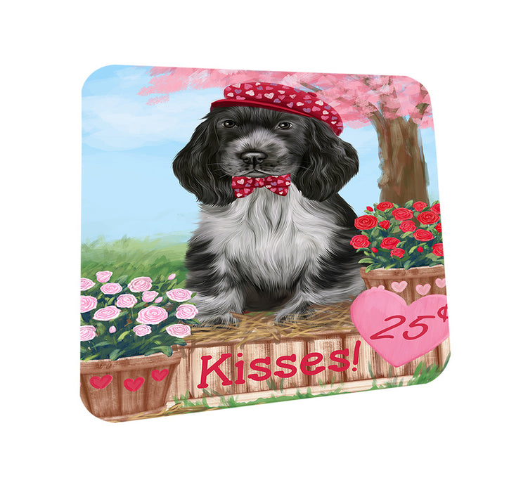Rosie 25 Cent Kisses Cocker Spaniel Dog Coasters Set of 4 CST55810