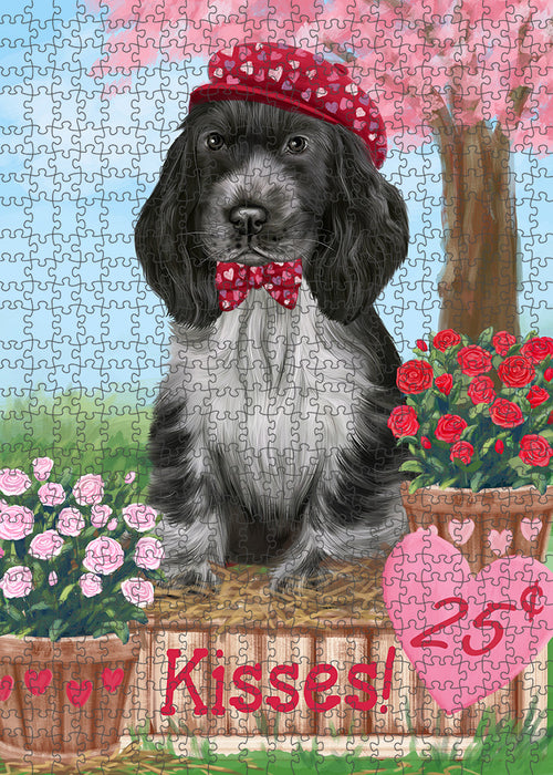 Rosie 25 Cent Kisses Cocker Spaniel Dog Puzzle with Photo Tin PUZL91612