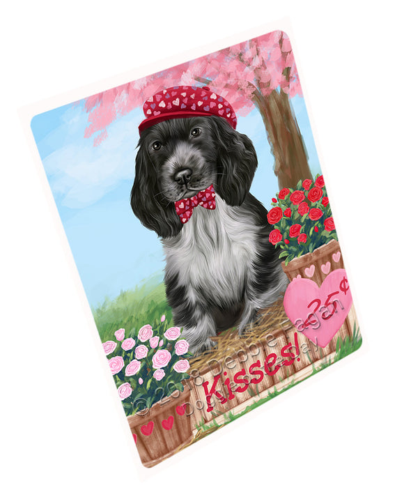 Rosie 25 Cent Kisses Cocker Spaniel Dog Magnet MAG72693 (Small 5.5" x 4.25")