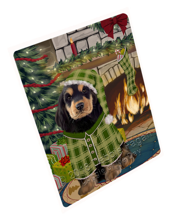 The Stocking was Hung Cocker Spaniel Dog Magnet MAG70998 (Small 5.5" x 4.25")