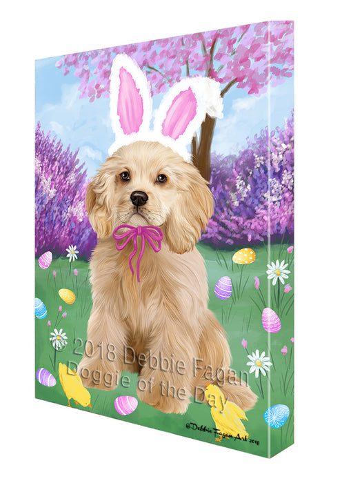 Easter Holiday Cocker Spaniel Dog Canvas Print Wall Art Décor CVS134558