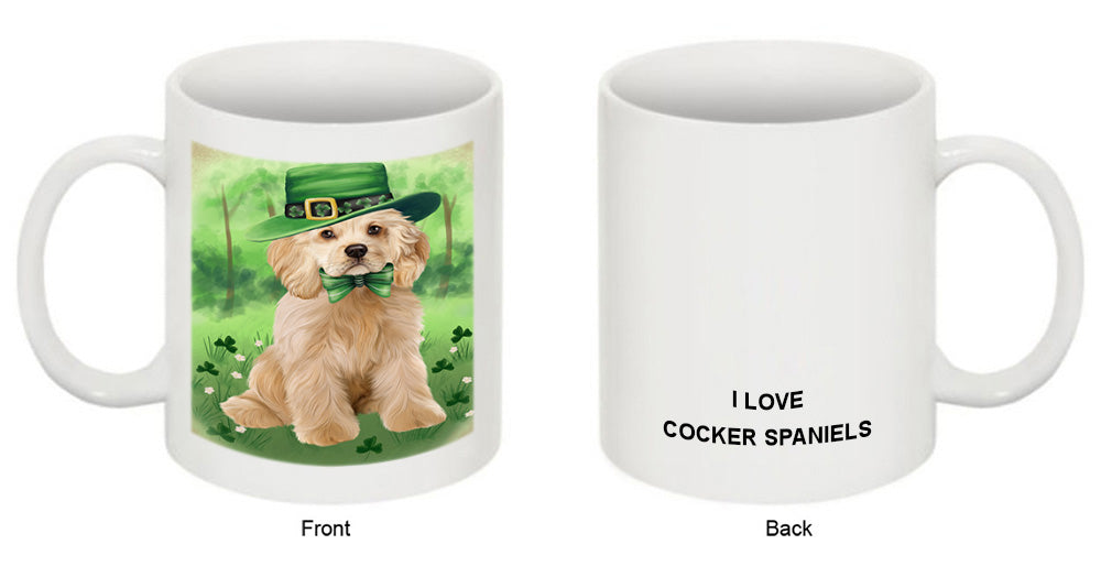 St. Patricks Day Irish Portrait Cocker Spaniel Dog Coffee Mug MUG52399