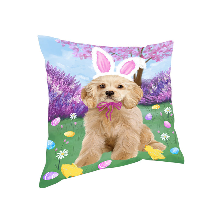 Easter Holiday Cocker Spaniel Dog Pillow PIL81996