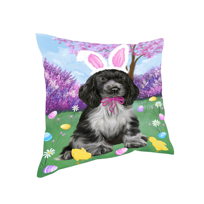 Easter Holiday Cocker Spaniel Dog Pillow PIL82000