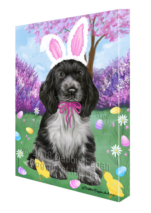 Easter Holiday Cocker Spaniel Dog Canvas Print Wall Art Décor CVS134567