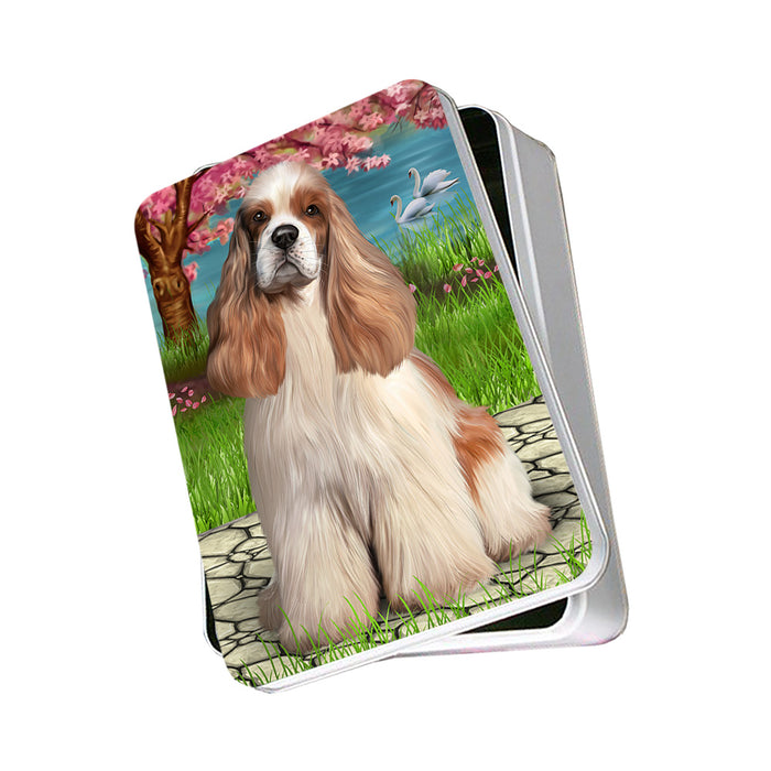 Cocker Spaniel Dog Photo Storage Tin PITN52749