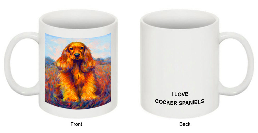 Mystic Blaze Cocker Spaniel Dog Coffee Mug MUG48977