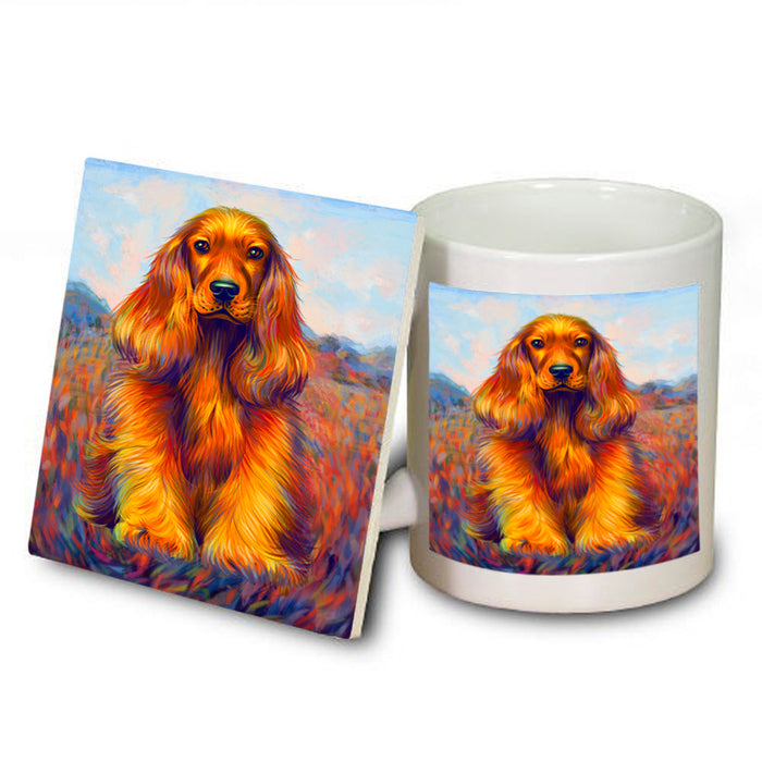 Mystic Blaze Cocker Spaniel Dog Mug and Coaster Set MUC53571