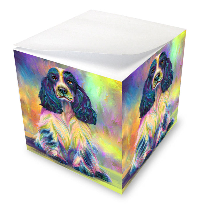 Paradise Wave Cocker Spaniel Dog Note Cube NOC54137