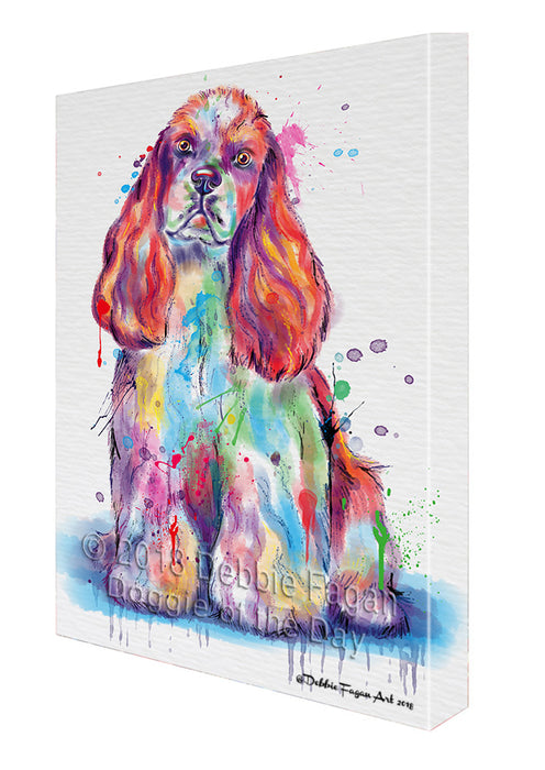 Watercolor Cocker Spaniel Dog Canvas Print Wall Art Décor CVS137168