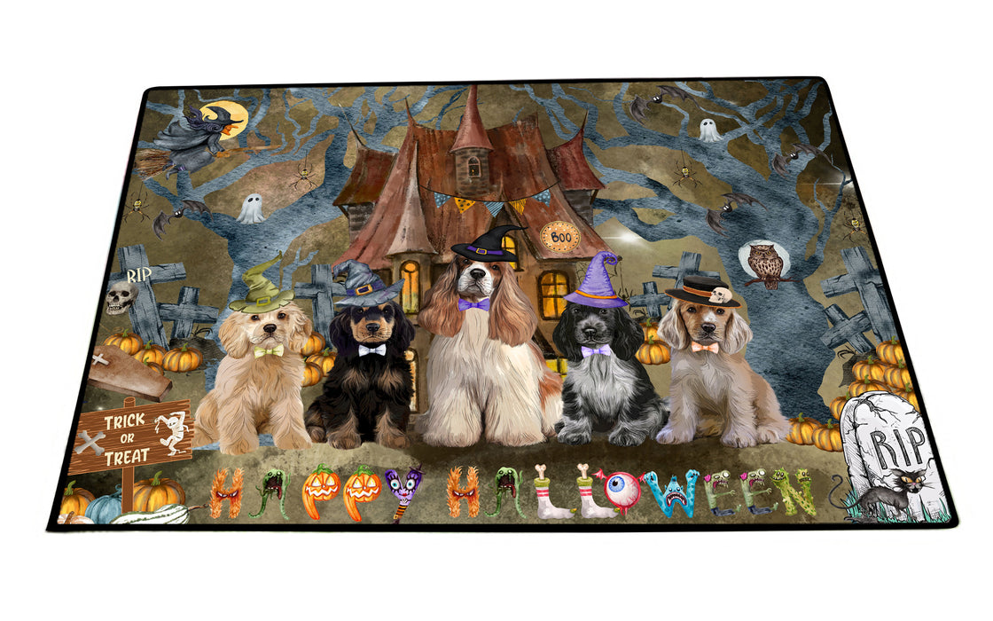 Cocker Spaniel Floor Mat: Explore a Variety of Designs, Custom, Personalized, Anti-Slip Door Mats for Indoor and Outdoor, Gift for Dog and Pet Lovers