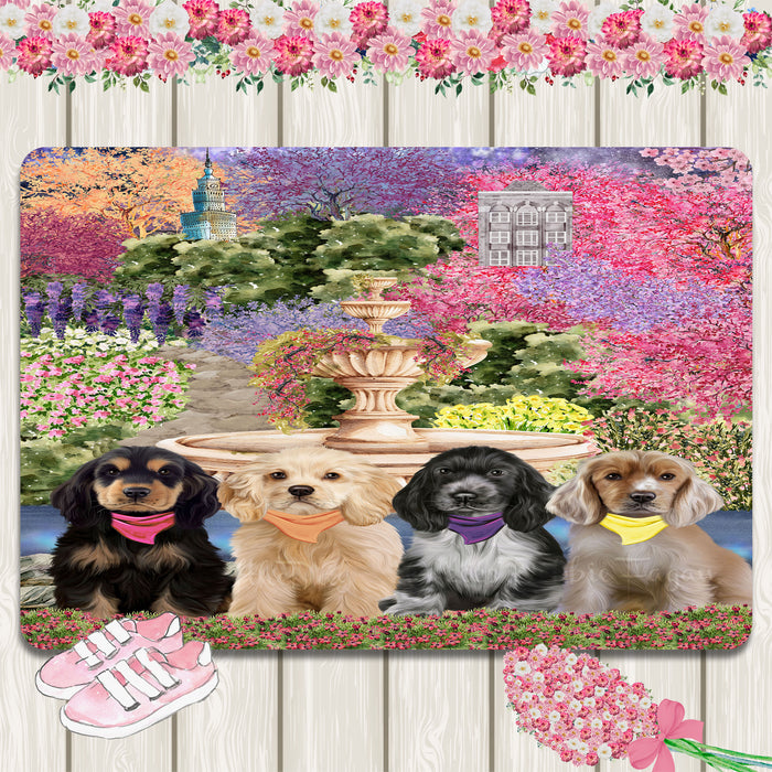 Cocker Spaniel Area Rug and Runner: Explore a Variety of Designs, Custom, Personalized, Indoor Floor Carpet Rugs for Home and Living Room, Gift for Dog and Pet Lovers
