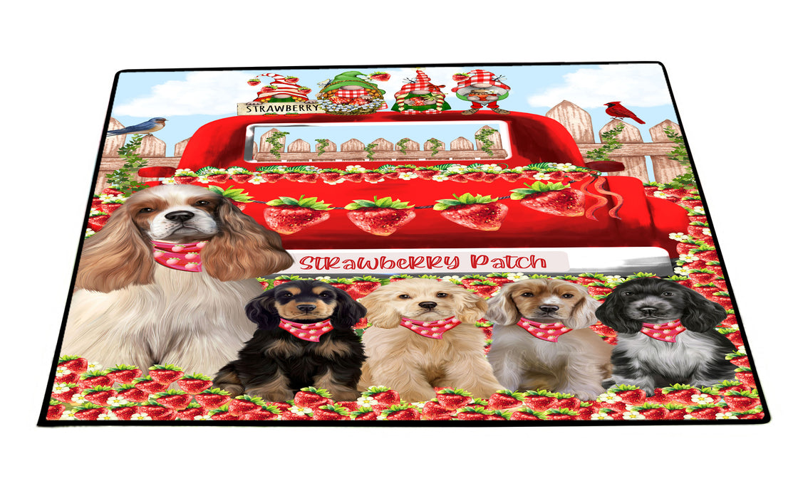 Cocker Spaniel Floor Mat, Non-Slip Door Mats for Indoor and Outdoor, Custom, Explore a Variety of Personalized Designs, Dog Gift for Pet Lovers