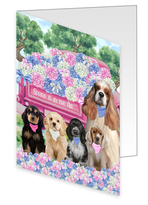 Cocker Spaniel Greeting Cards & Note Cards with Envelopes, Explore a Variety of Designs, Custom, Personalized, Multi Pack Pet Gift for Dog Lovers