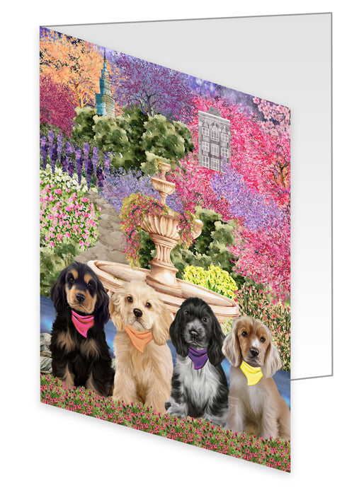 Cocker Spaniel Greeting Cards & Note Cards: Invitation Card with Envelopes Multi Pack, Personalized, Explore a Variety of Designs, Custom, Dog Gift for Pet Lovers