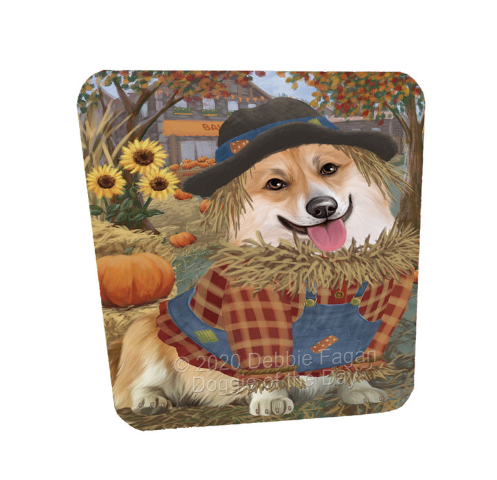 Halloween 'Round Town Corgi Dogs Coasters Set of 4 CSTA57858