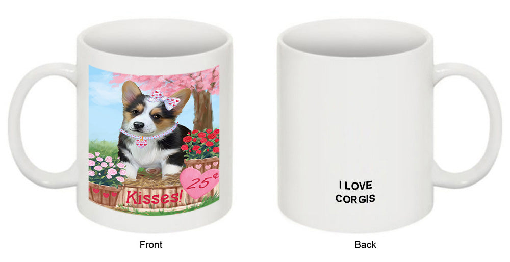 Rosie 25 Cent Kisses Corgi Dog Coffee Mug MUG51251