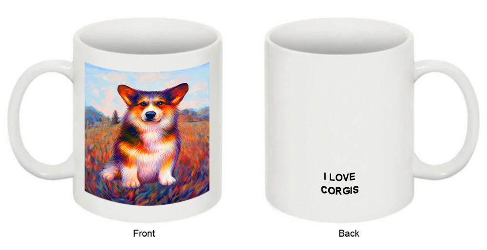Mystic Blaze Corgi Dog Coffee Mug MUG48978