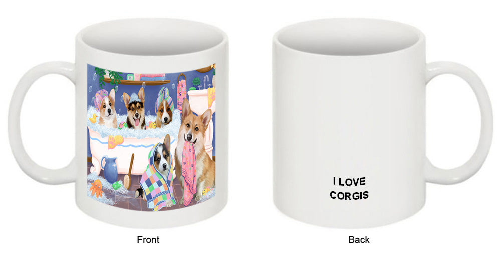 Rub A Dub Dogs In A Tub Corgis Dog Coffee Mug MUG52182