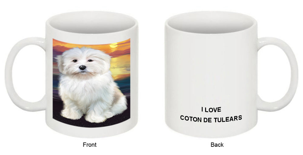 Sunset Coton De Tulear Dog Coffee Mug MUG52543