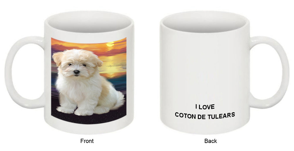 Sunset Coton De Tulear Dog Coffee Mug MUG52544