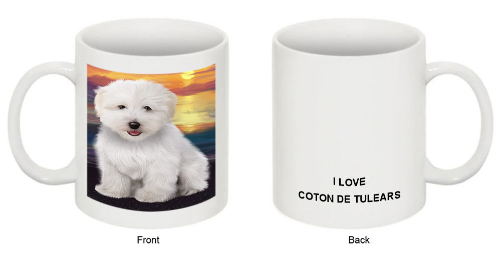 Sunset Coton De Tulear Dog Coffee Mug MUG52545