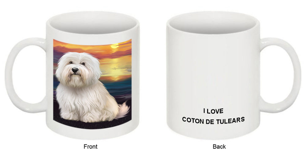 Sunset Coton De Tulear Dog Coffee Mug MUG52546