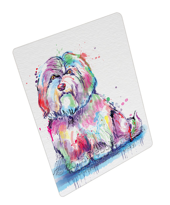 Watercolor Coton De Tulear Dog Cutting Board C76716