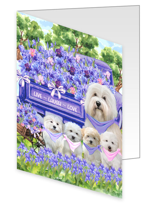 Coton De Tulear Greeting Cards & Note Cards: Explore a Variety of Designs, Custom, Personalized, Halloween Invitation Card with Envelopes, Gifts for Dog Lovers