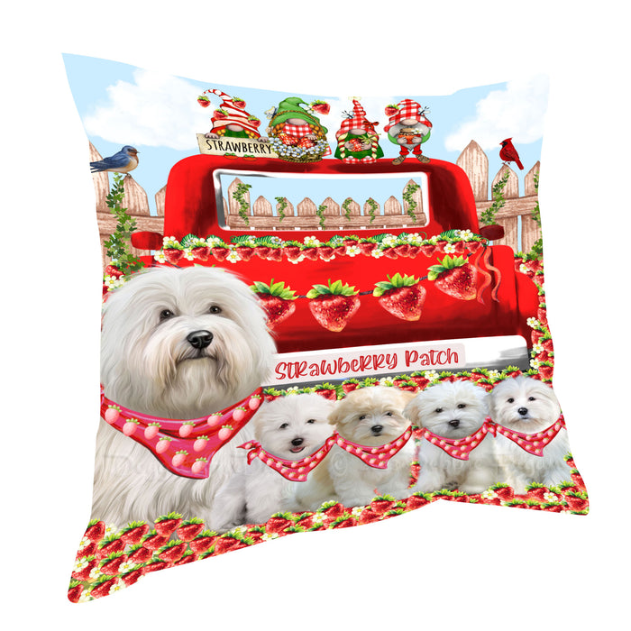 Coton De Tulear Pillow: Explore a Variety of Designs, Custom, Personalized, Pet Cushion for Sofa Couch Bed, Halloween Gift for Dog Lovers