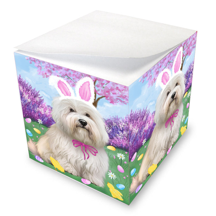 Easter holiday Coton De Tulear Dog Note Cube NOC-DOTD-A57616