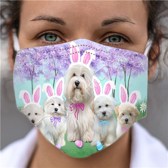 Easter Holiday Coton De Tulear Dogs Face Mask FM49596