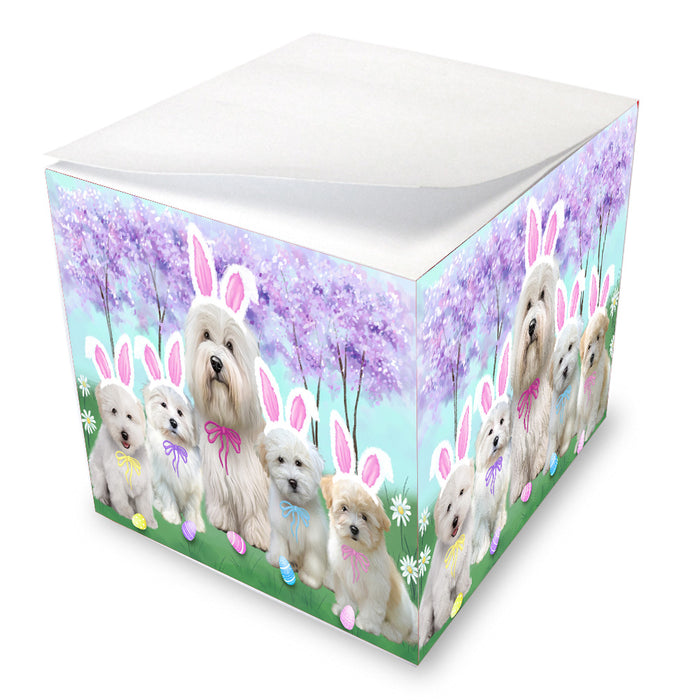 Easter Holiday Coton De Tulear Dogs Note Cube NOC-DOTD-A57605