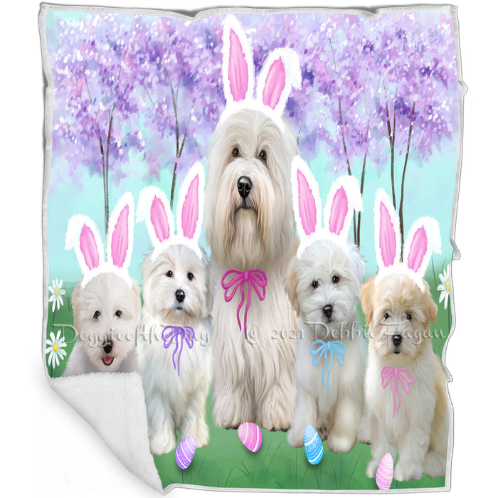 Easter Holiday Coton De Tulear Dogs Blanket BLNKT143212