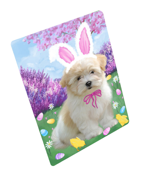 Easter holiday Coton De Tulear Dog Cutting Board - For Kitchen - Scratch & Stain Resistant - Designed To Stay In Place - Easy To Clean By Hand - Perfect for Chopping Meats, Vegetables, CA83626
