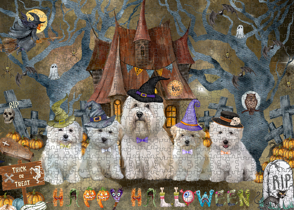 Coton De Tulear Jigsaw Puzzle: Explore a Variety of Personalized Designs, Interlocking Puzzles Games for Adult, Custom, Dog Lover's Gifts