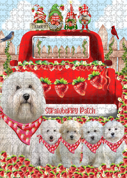 Coton De Tulear Jigsaw Puzzle, Interlocking Puzzles Games for Adult, Explore a Variety of Designs, Personalized, Custom, Gift for Pet and Dog Lovers