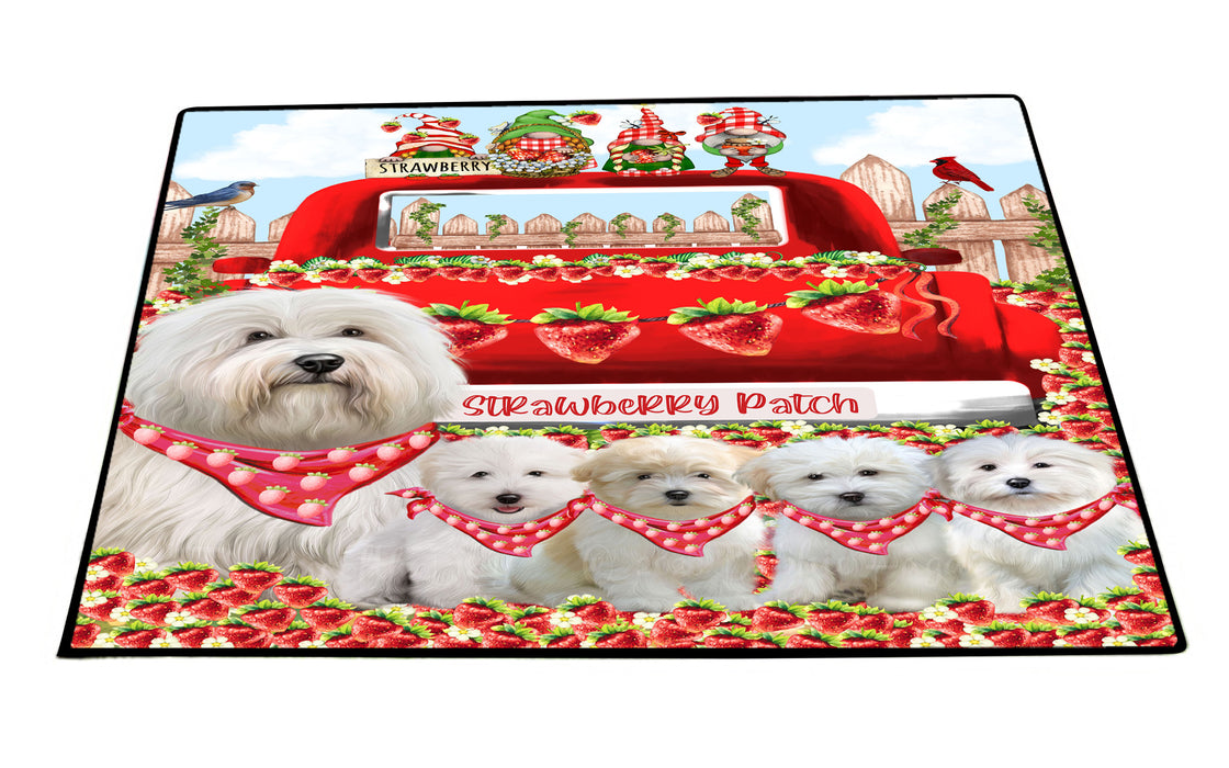 Coton De Tulear Floor Mats: Explore a Variety of Designs, Personalized, Custom, Halloween Anti-Slip Doormat for Indoor and Outdoor, Dog Gift for Pet Lovers