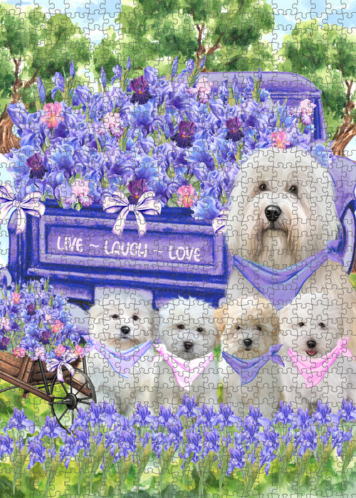 Coton De Tulear Jigsaw Puzzle for Adult: Explore a Variety of Designs, Custom, Personalized, Interlocking Puzzles Games, Dog and Pet Lovers Gift