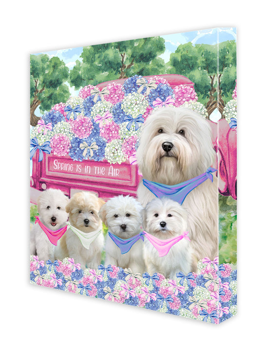 Coton De Tulear Canvas: Explore a Variety of Designs, Custom, Personalized, Digital Art Wall Painting, Ready to Hang Room Decor, Gift for Dog and Pet Lovers