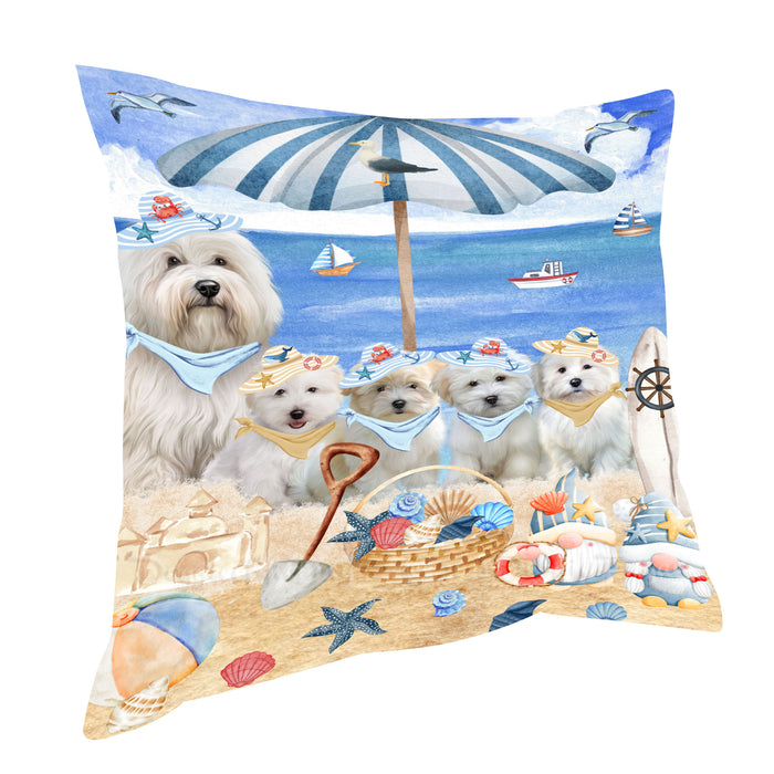 Coton De Tulear Pillow: Explore a Variety of Designs, Custom, Personalized, Throw Pillows Cushion for Sofa Couch Bed, Gift for Dog and Pet Lovers