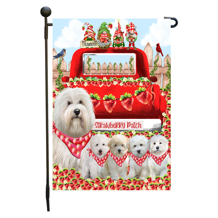 Coton De Tulear Dogs Garden Flag: Explore a Variety of Custom Designs, Double-Sided, Personalized, Weather Resistant, Garden Outside Yard Decor, Dog Gift for Pet Lovers