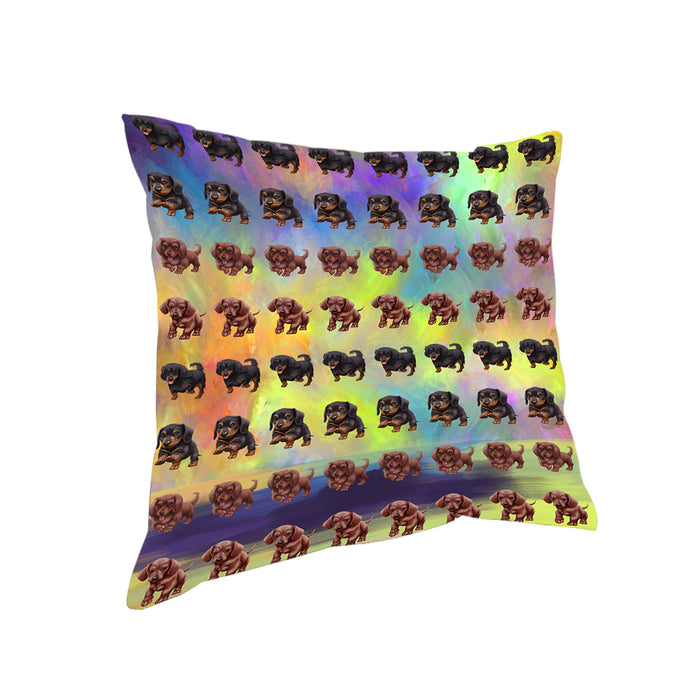 Paradise Wave Dachshund Dogs Pillow PIL83452