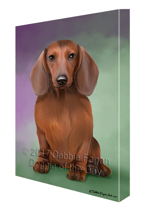 Dachshund Dog Canvas Wall Art CVS50961