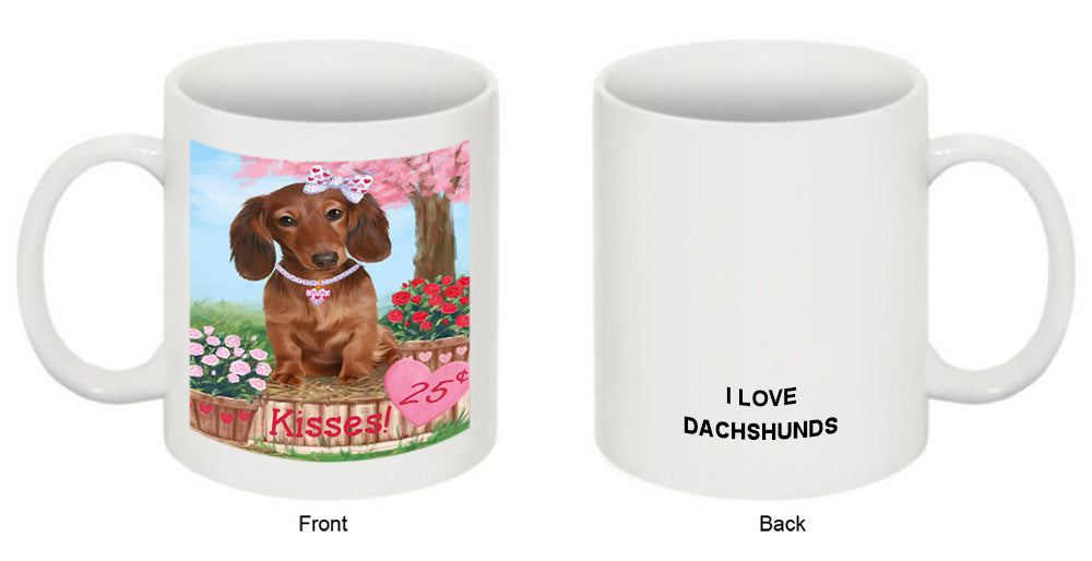 Rosie 25 Cent Kisses Dachshund Dog Coffee Mug MUG51163