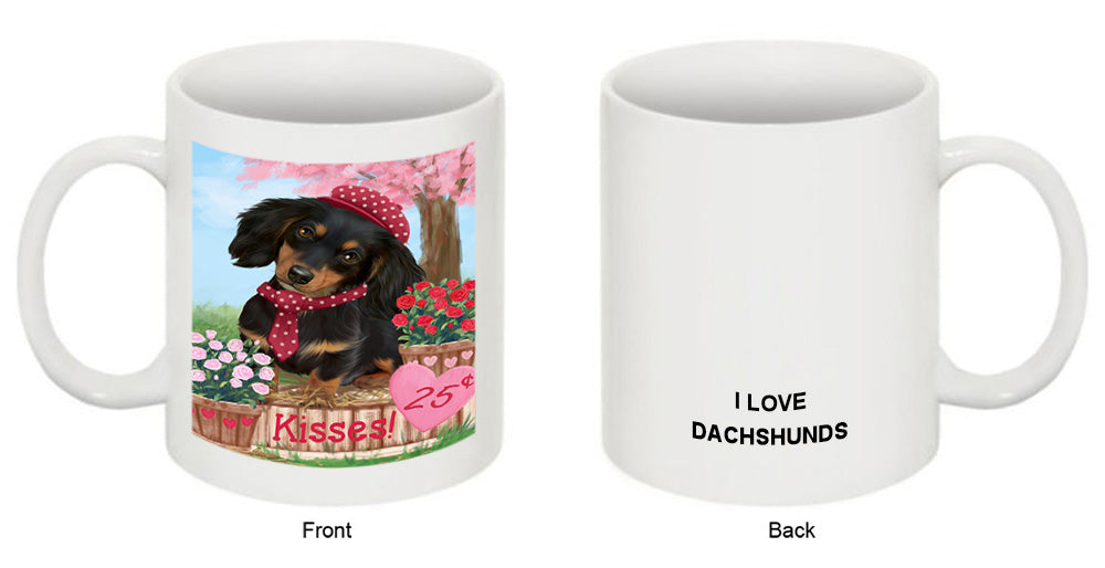 Rosie 25 Cent Kisses Dachshund Dog Coffee Mug MUG51164
