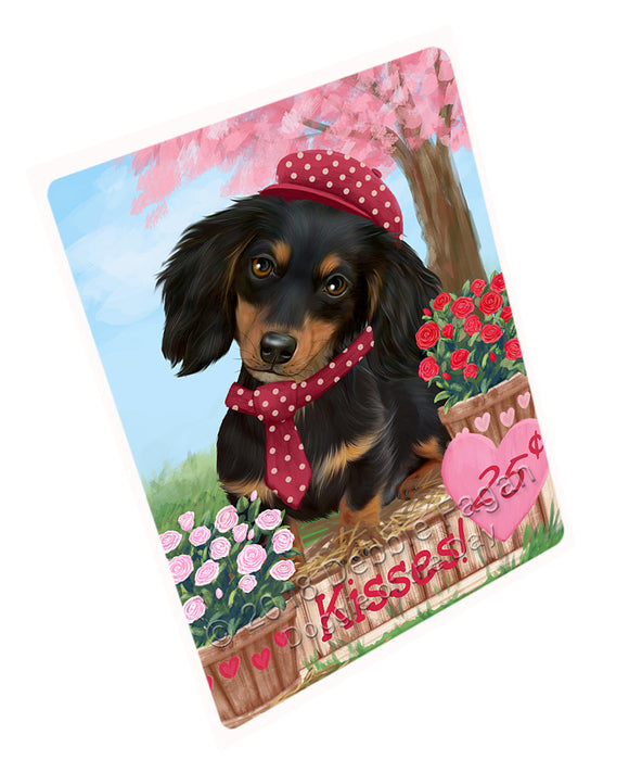 Rosie 25 Cent Kisses Dachshund Dog Magnet MAG72435 (Small 5.5" x 4.25")
