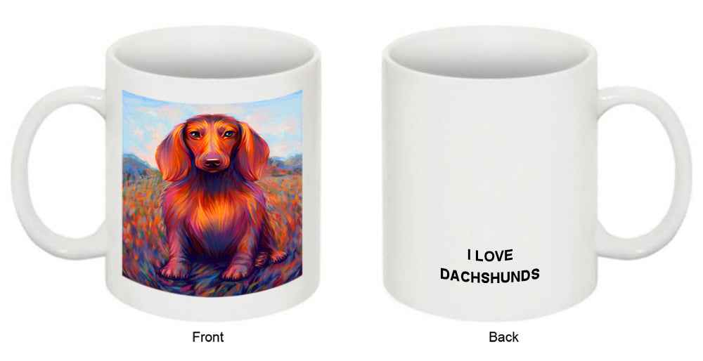 Mystic Blaze Dachshund Dog Coffee Mug MUG48979